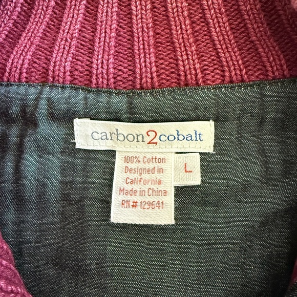 Carbon2Cobalt Men Sweater Size L - Picture 4 of 4